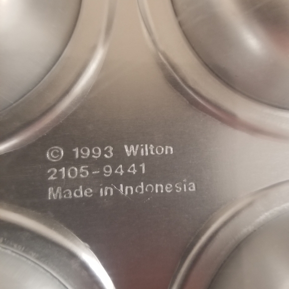 Wilton 123 Garfield Cat Mini Cake Baking Pan Mold Indonesia 1993 #2105-9441 - Picture 4 of 7